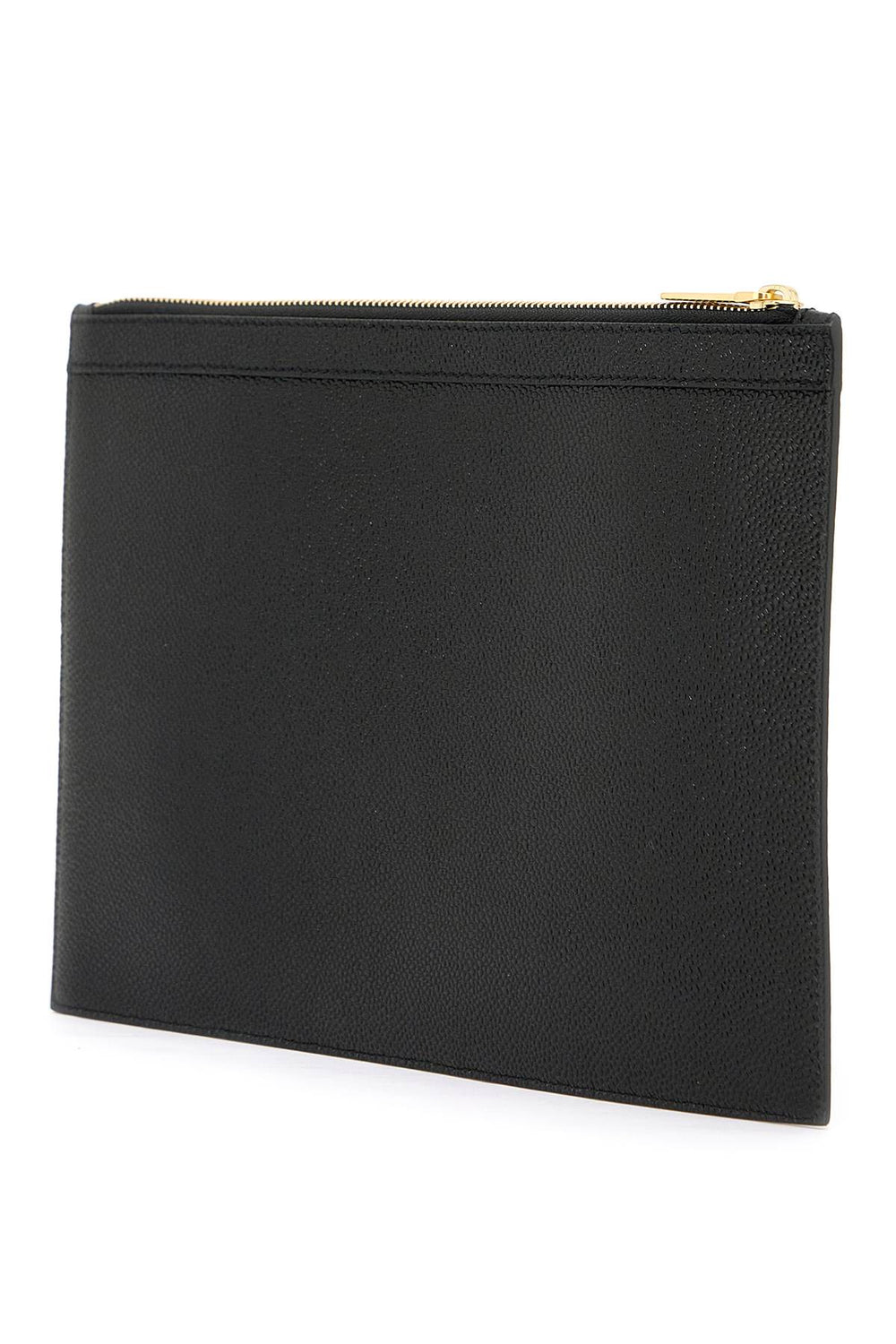 Bags - Thom Browne Leather Small Document Holder - 242976FPO000002 - 001 - os - Ask Me Wear