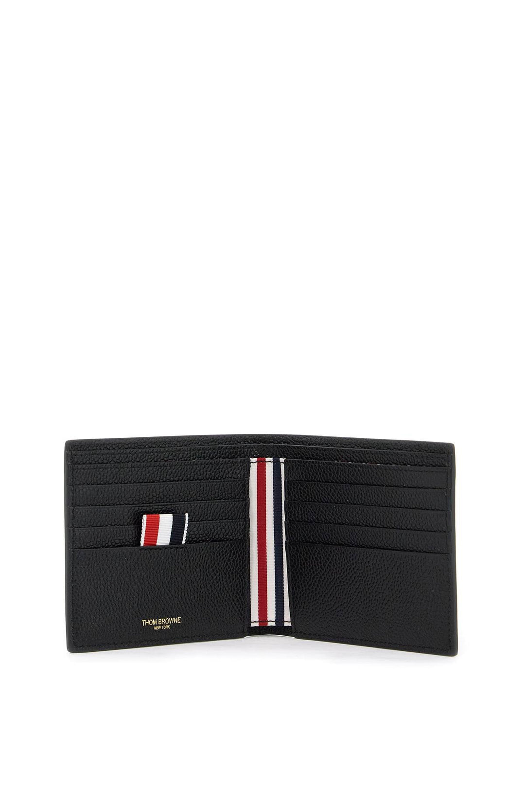 Bags - Thom Browne Pebble Grain Leather Bi - Fold Wallet - 242976FPG000001 - 001 - os - Ask Me Wear