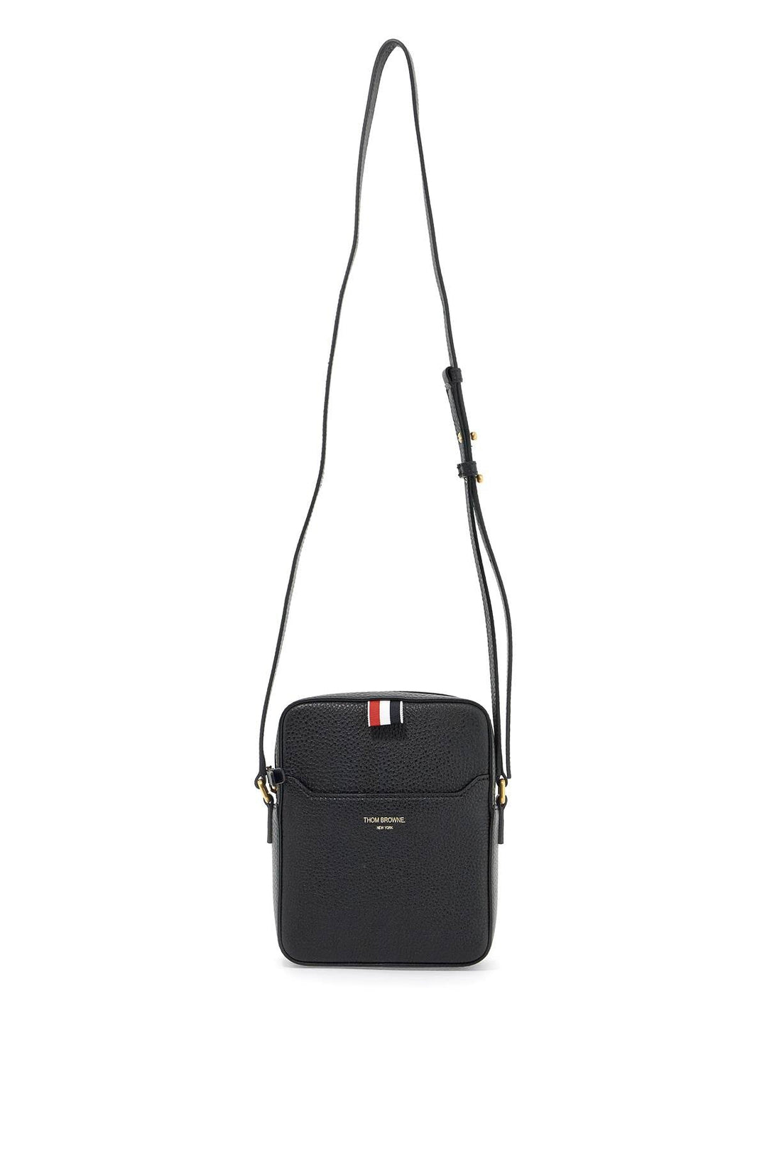 Bags - Thom Browne Pebble Grain Leather Vertical Camera Bag - 242976FBS000003 - 001 - os - Ask Me Wear