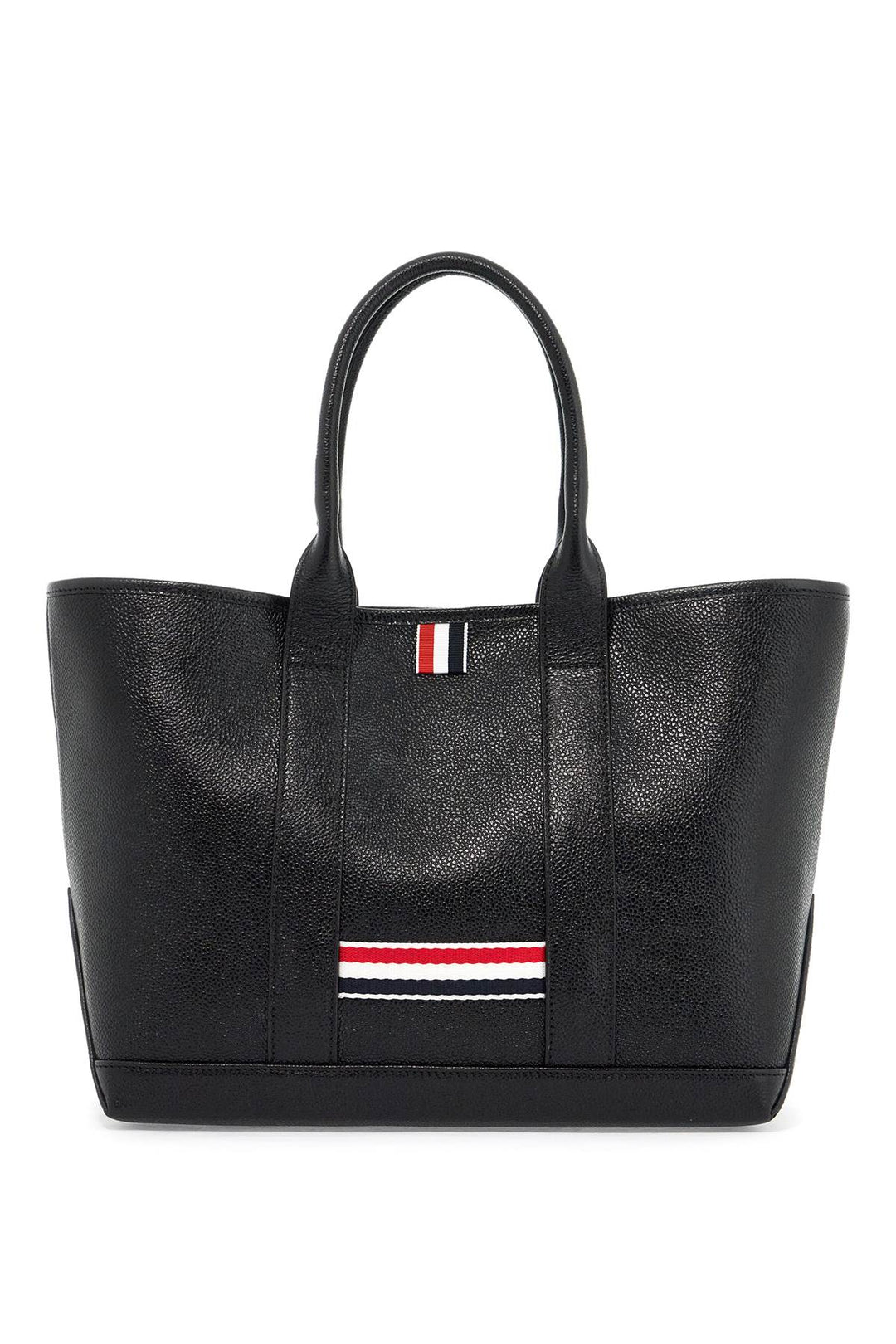 Bags - Thom Browne Small Leather Tote Bag For Tools - 242976FBS000001 - 001 - os - Ask Me Wear