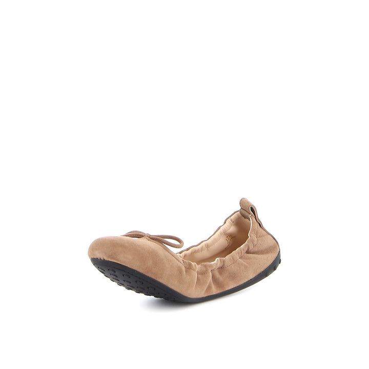 Shoes - Tod's 12C Nubuck Ballerinas - 15019671004 - Ask Me Wear