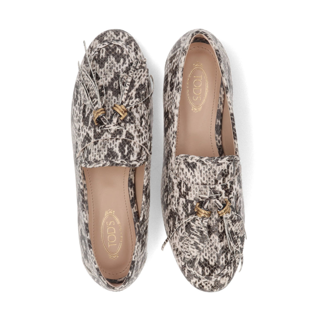 Shoes - Tod's Animal Printed Loafers - 14669790904 - Ask Me Wear