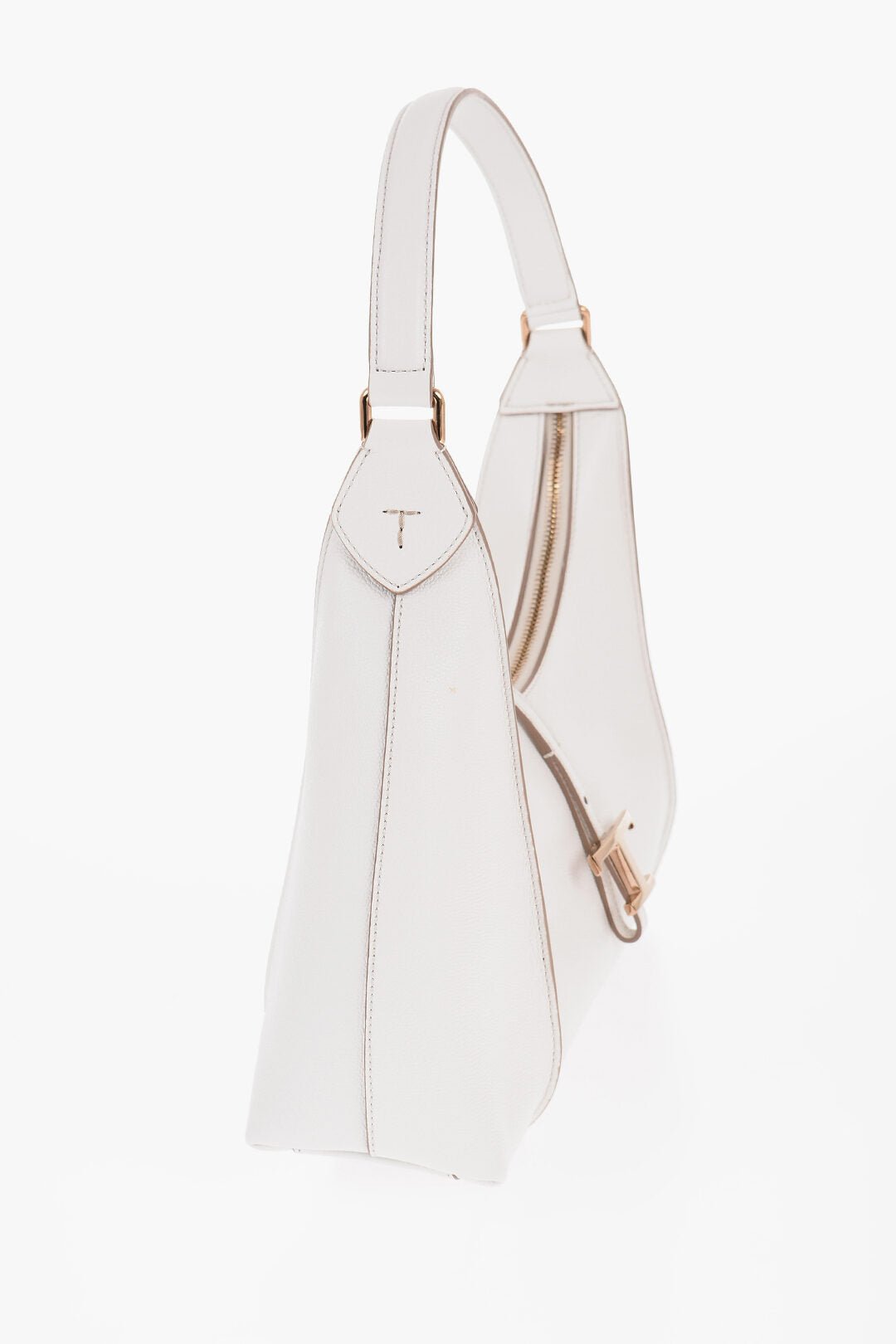 Other - Tod's Solid Color Leather Hobo Bag - 1430000679613 - Ask Me Wear