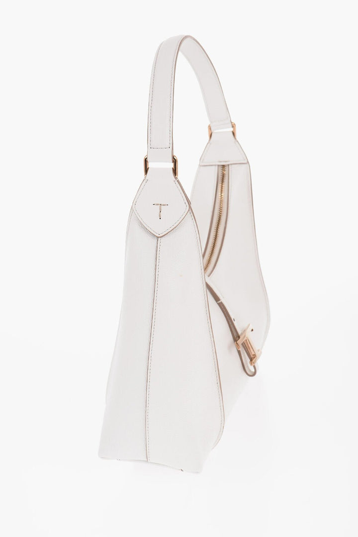 Other - Tod's Solid Color Leather Hobo Bag - 1430000679613 - Ask Me Wear