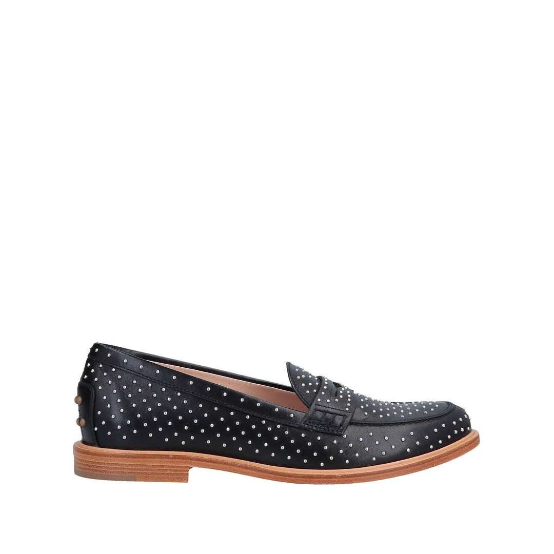 Shoes - Tod's Studded Leather Loafers - 13527110304 - Ask Me Wear