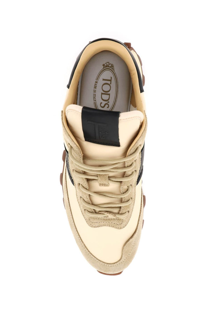 Shoes - Tod's Suede Leather And Nylon 1T Sneakers - 241727LSN000004 - 12SX - 10 - Ask Me Wear