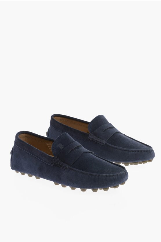 Shoes - Tod's Suede Penny Loafers - 1410000564140 - Ask Me Wear