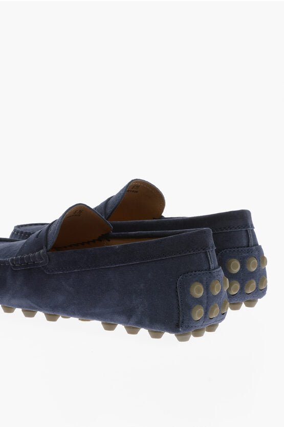 Shoes - Tod's Suede Penny Loafers - 1410000564140 - Ask Me Wear