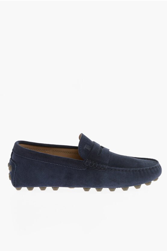 Shoes - Tod's Suede Penny Loafers - 1410000564140 - Ask Me Wear