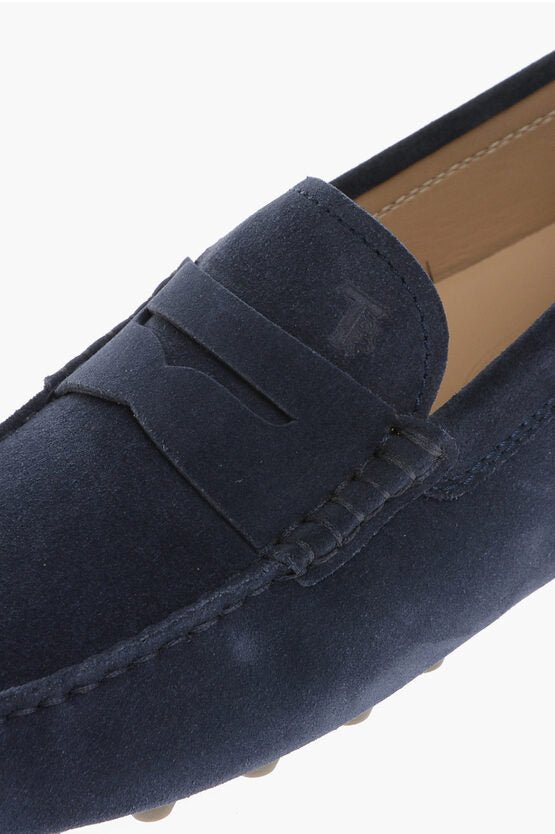 Shoes - Tod's Suede Penny Loafers - 1410000564140 - Ask Me Wear