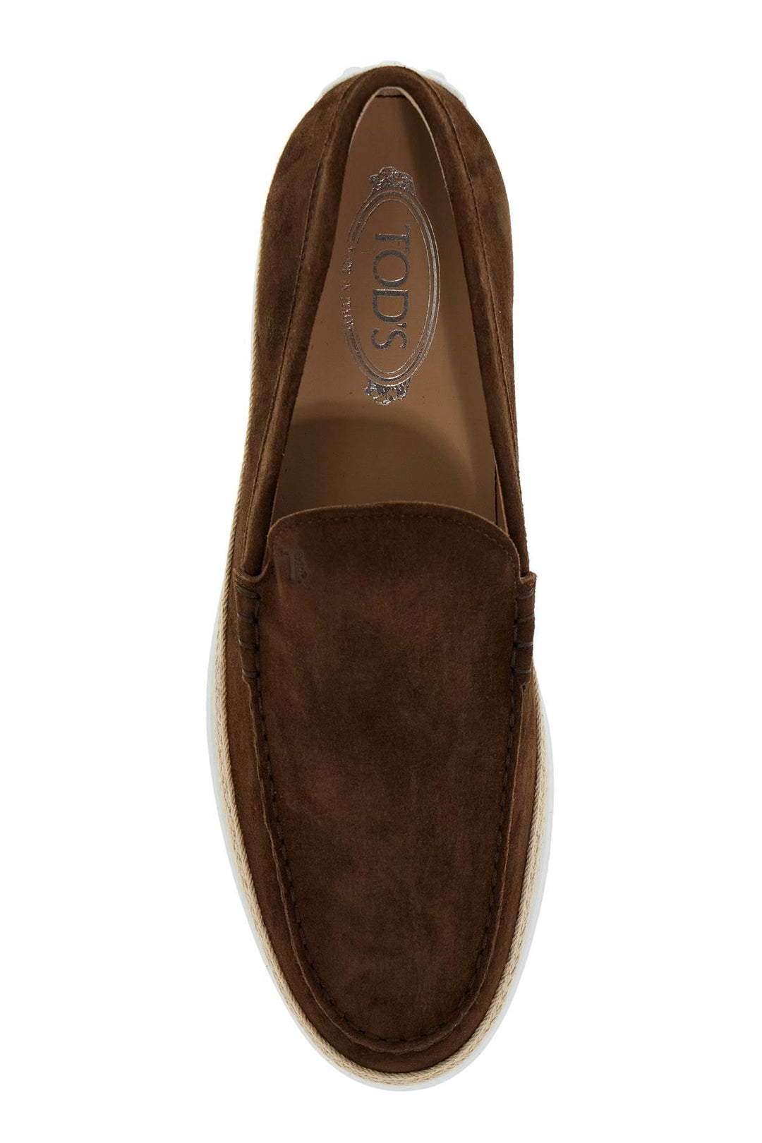 Shoes - Tod's Suede Slip - On With Rafia Insert - 242727LMO000001 - S610 - 6 - Ask Me Wear