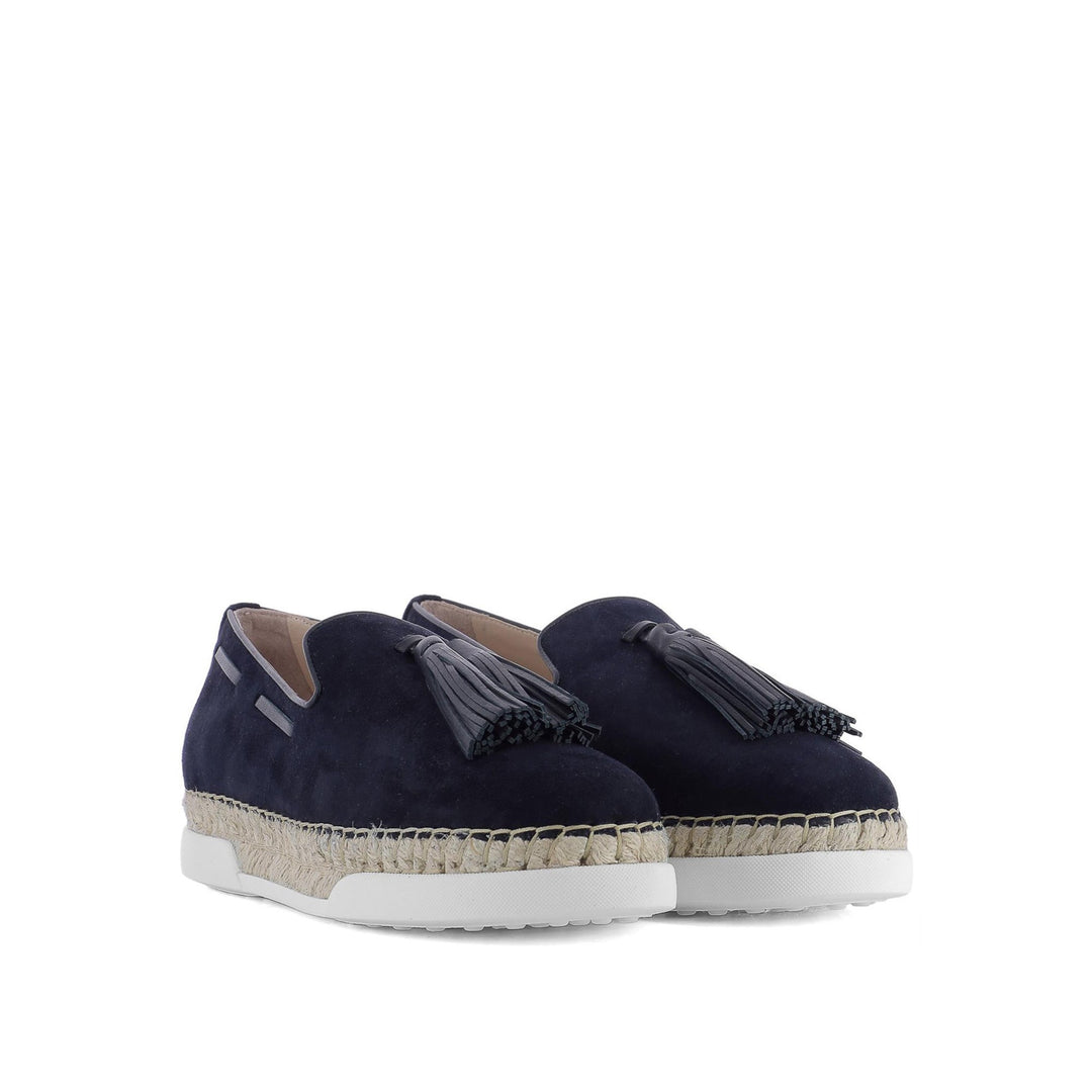 Shoes - Tod's Tassel Detail Suede Loafers - 13657421504 - Ask Me Wear