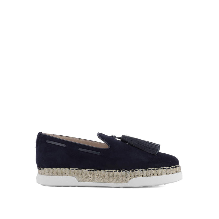 Shoes - Tod's Tassel Detail Suede Loafers - 13657421504 - Ask Me Wear