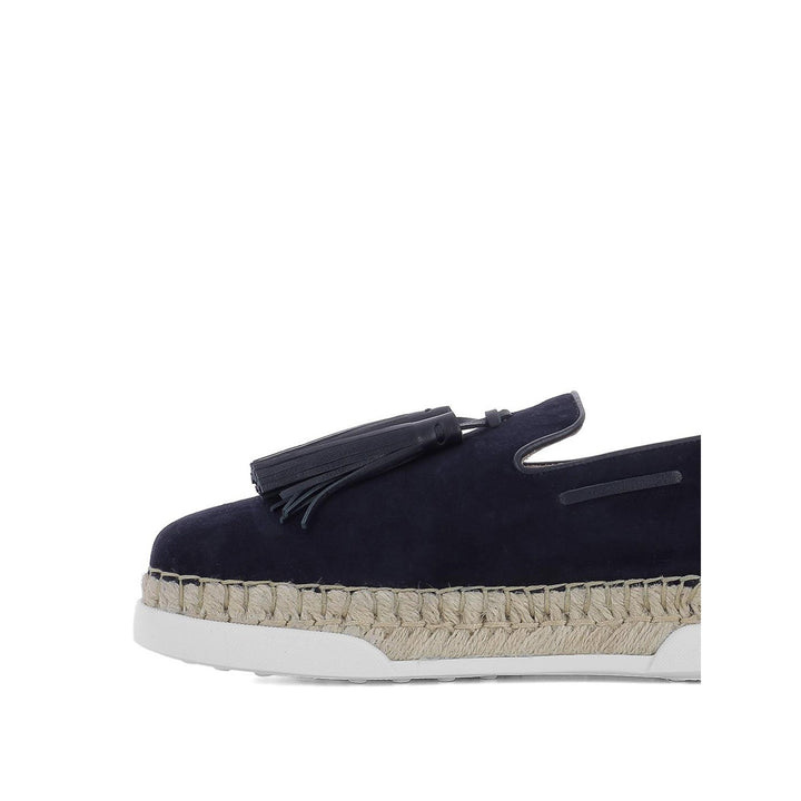 Shoes - Tod's Tassel Detail Suede Loafers - 13657421504 - Ask Me Wear