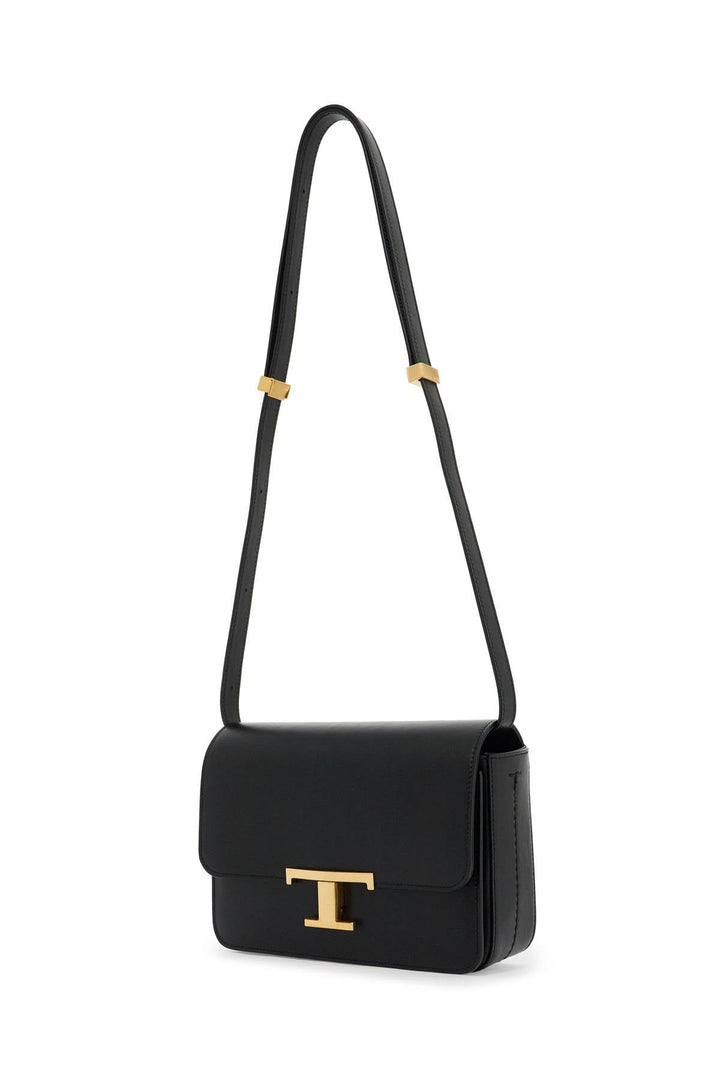 Bags - Tod's Timeless T Shoulder Bag With Strap - 242727ABS000010 - B999 - os - Ask Me Wear