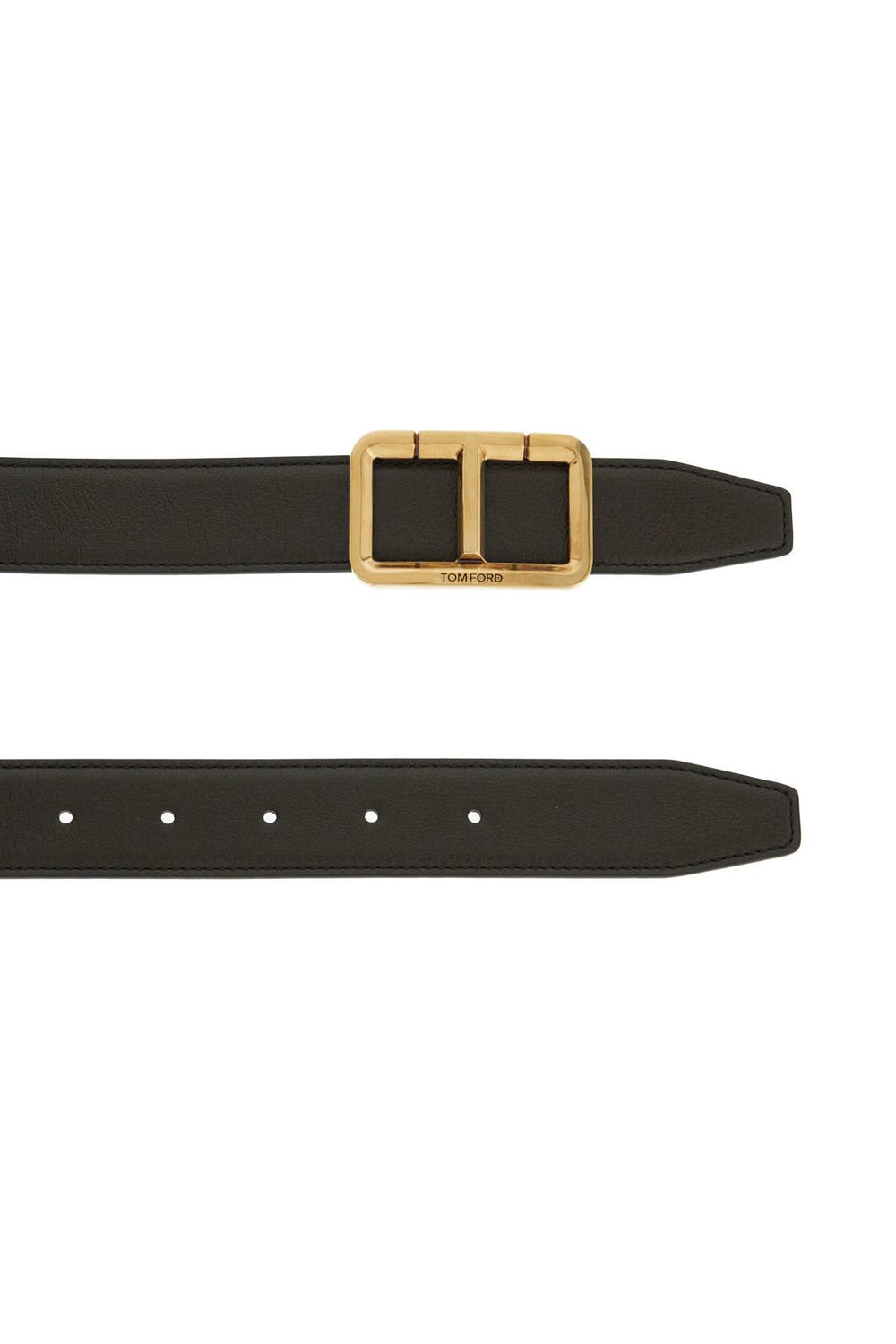 Belts - Tom Ford Belt With Buckle T - 242390FCR000001 - 1B051 - 100 - Ask Me Wear