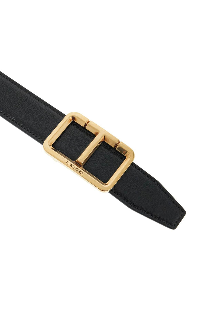 Belts - Tom Ford Belt With Buckle T - 242390FCR000001 - 1N001 - 100 - Ask Me Wear