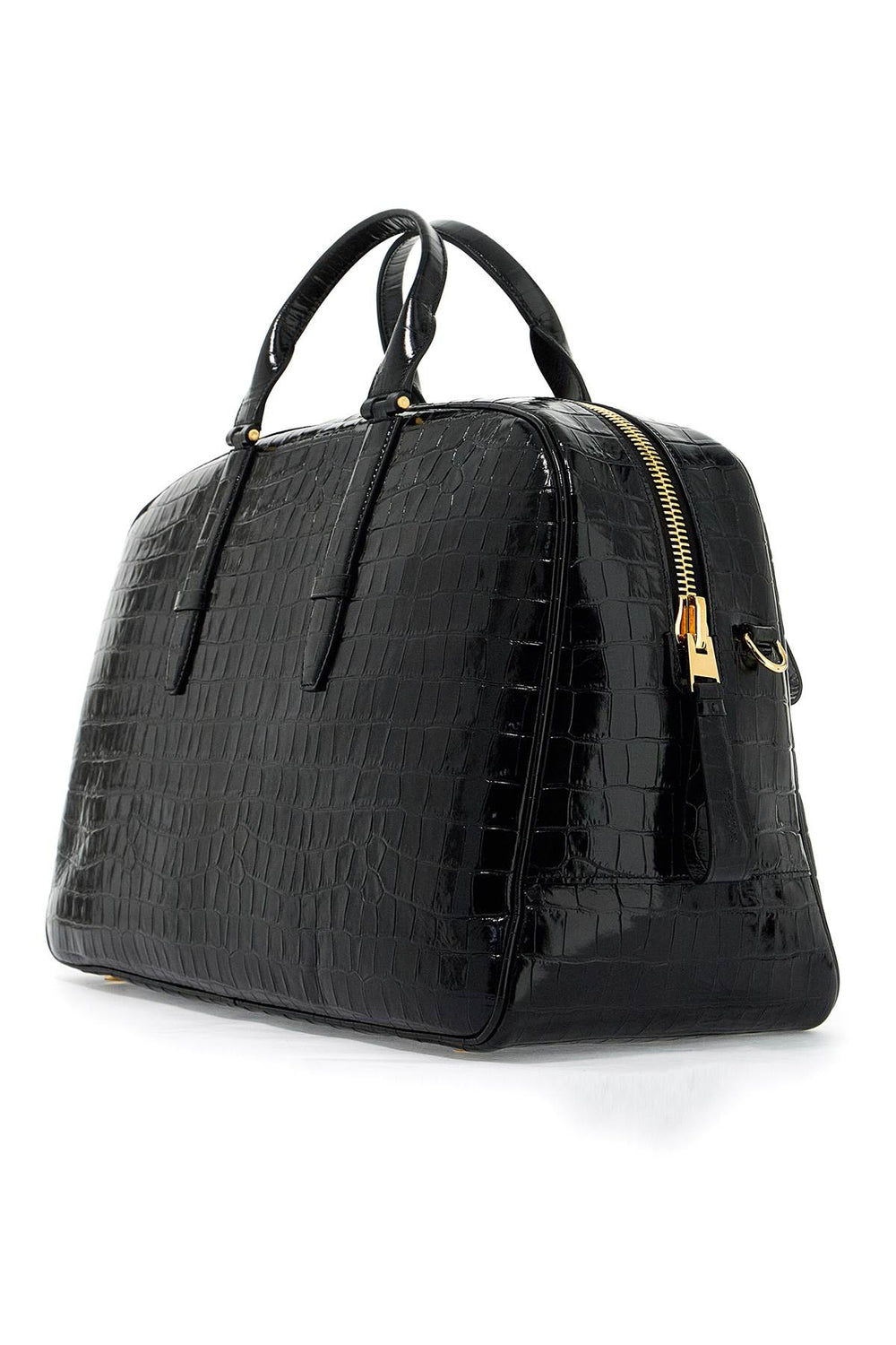 Bags - Tom Ford Embossed Crocodile Leather Buckley D - 242390FBS000003 - 1N001 - os - Ask Me Wear