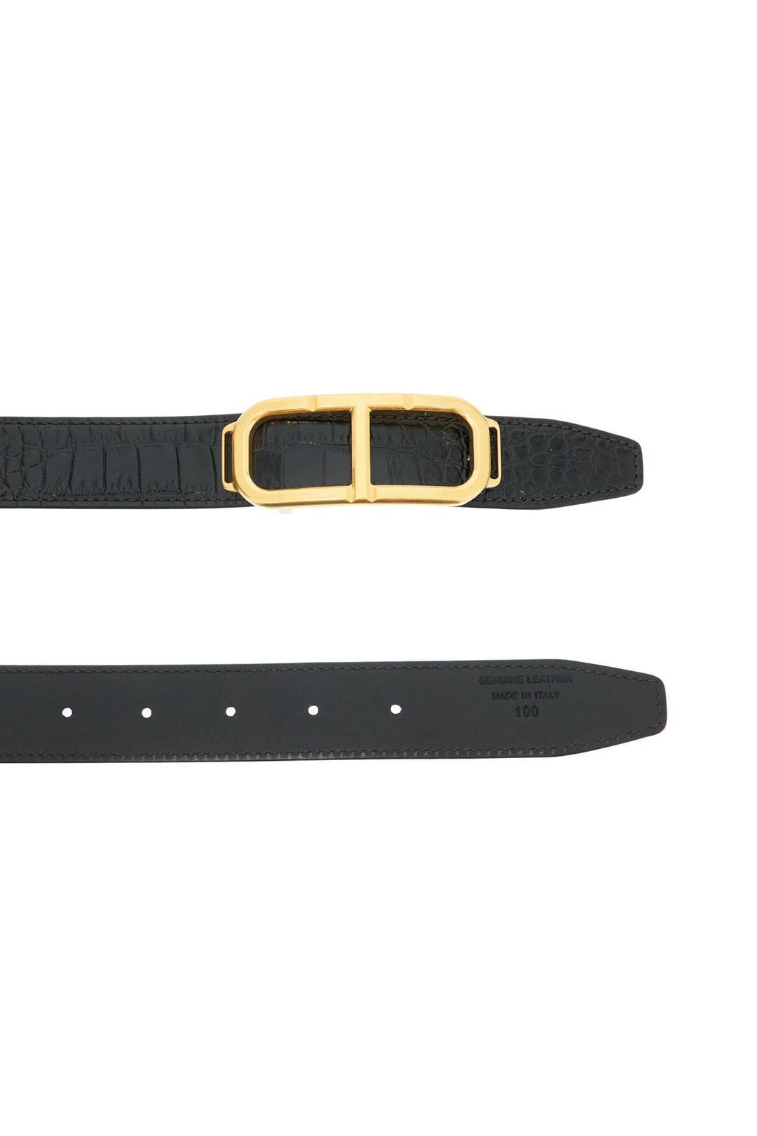 Belts - Tom Ford Reversible Belt With T Buckle - 242390FCR000003 - 1N001 - 100 - Ask Me Wear