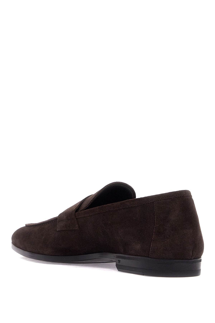 Shoes - Tom Ford Suede Loaf - 242390LMO000002 - 1B004 - 10 - Ask Me Wear