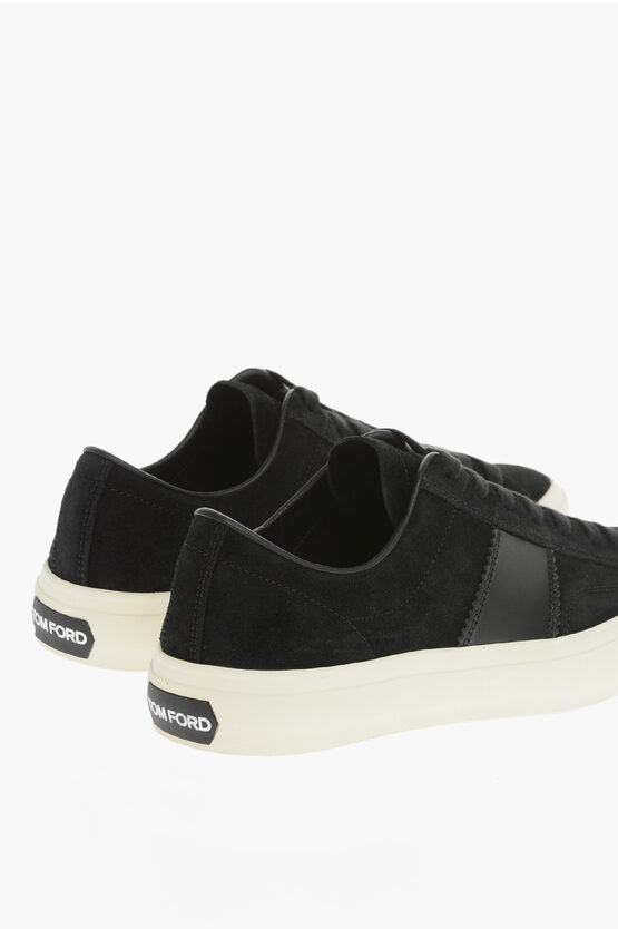 Shoes - Tom Ford Suede Low - Top Sneakers - 7613352879557 - Ask Me Wear