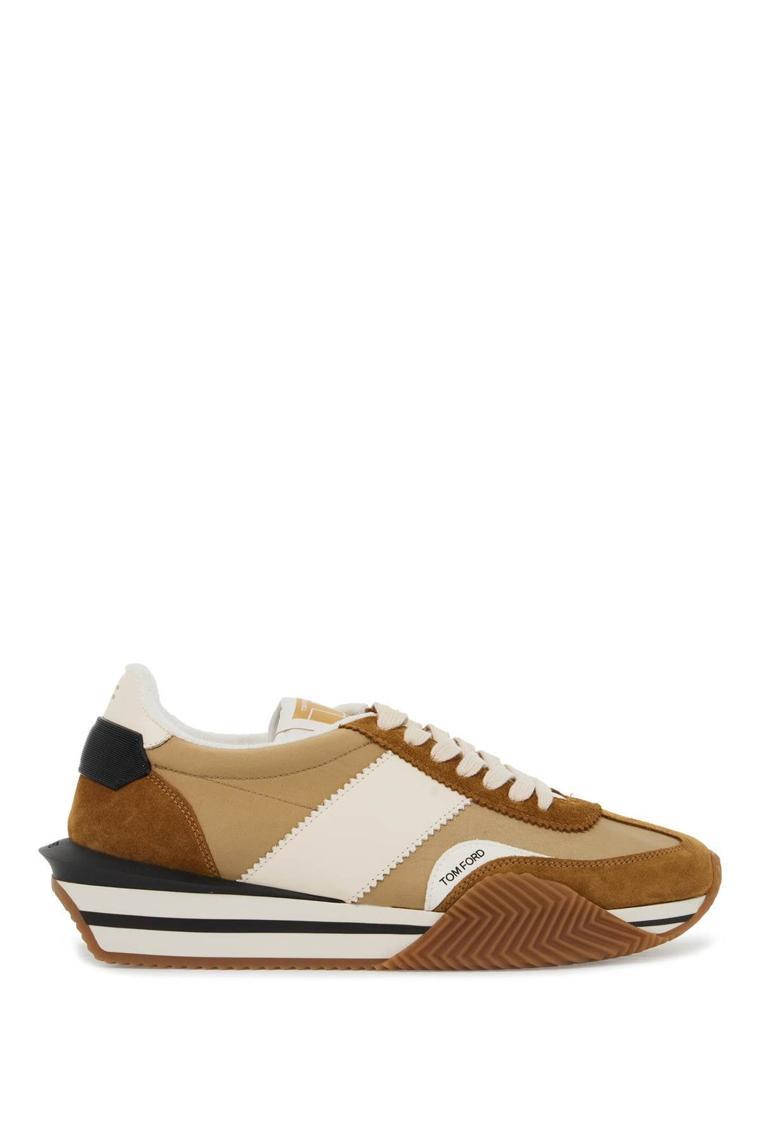 Shoes - Tom Ford Techno Canvas And Suede 'james' Sneakers - 242390LSN000001 - 5B015 - 10 - Ask Me Wear