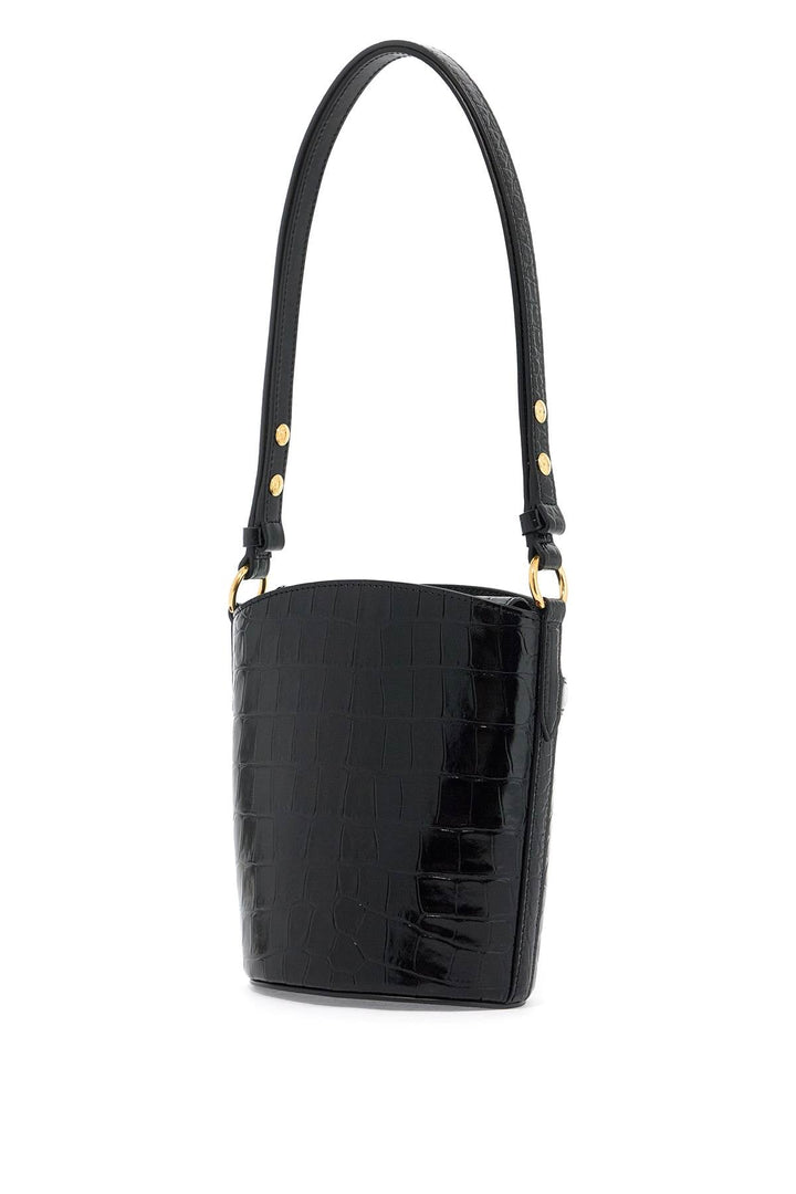 Bags - Tom Ford Whitney Mini Bucket Bag In - 242390ABS000002 - 1N001 - os - Ask Me Wear