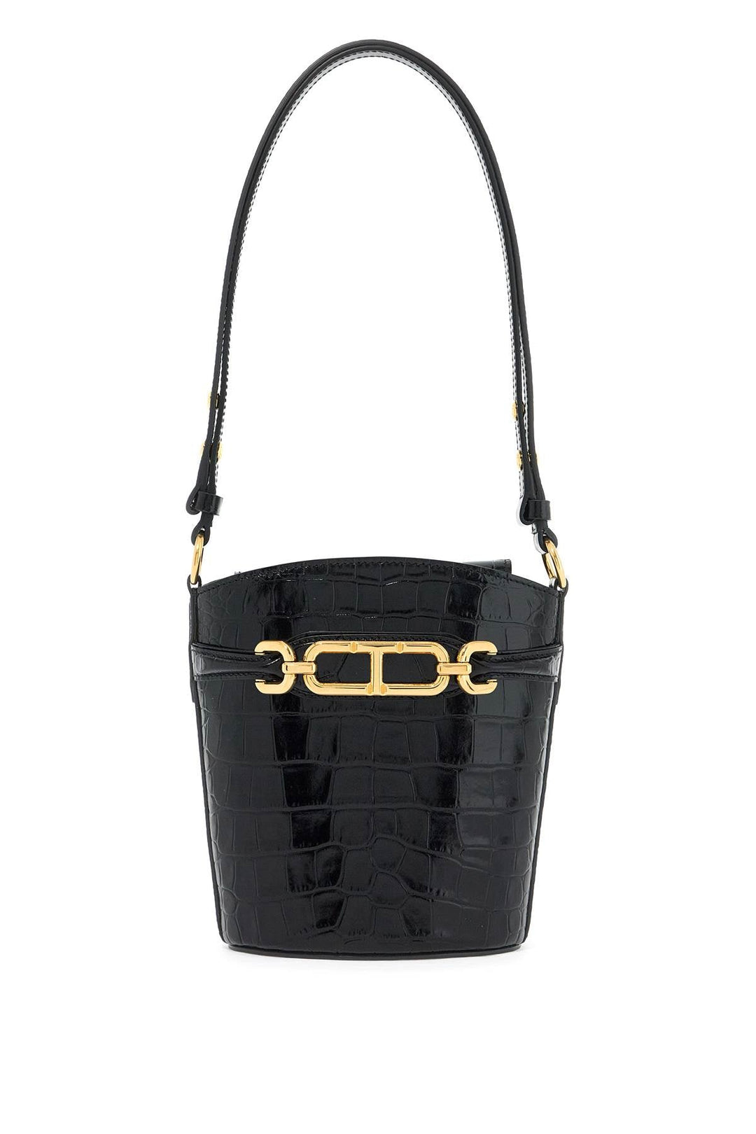 Bags - Tom Ford Whitney Mini Bucket Bag In - 242390ABS000002 - 1N001 - os - Ask Me Wear