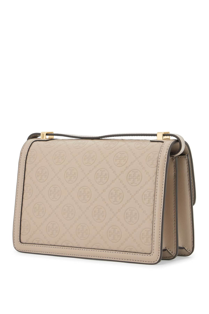 Bags - Tory Burch Leather T Monogram Shoulder Bag - 242757ABS000058 - 201 - os - Ask Me Wear