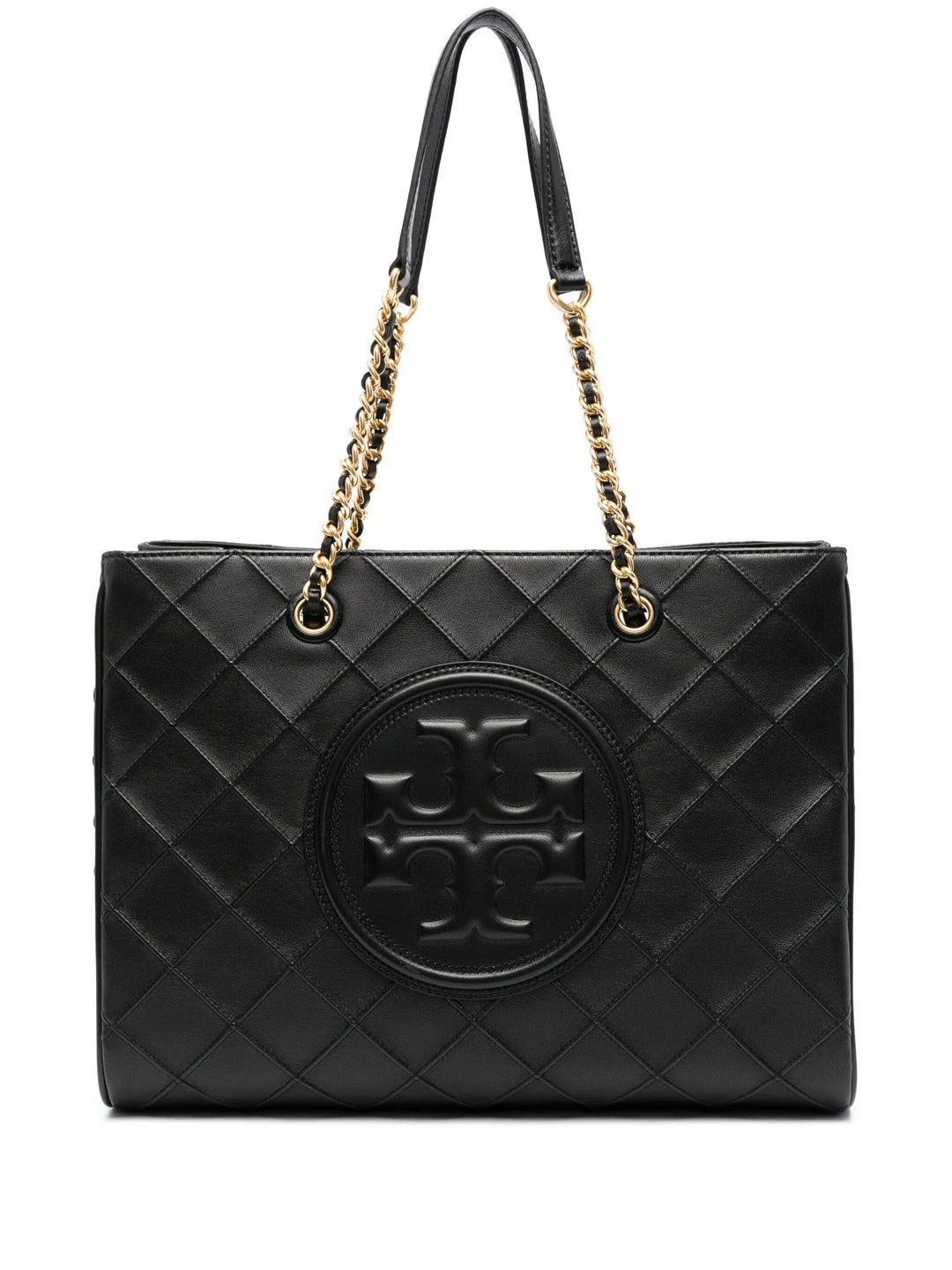 Accessories - TORY BURCH WOMEN Fleming Soft Chain Tote Black - 152337001_O/S - Ask Me Wear