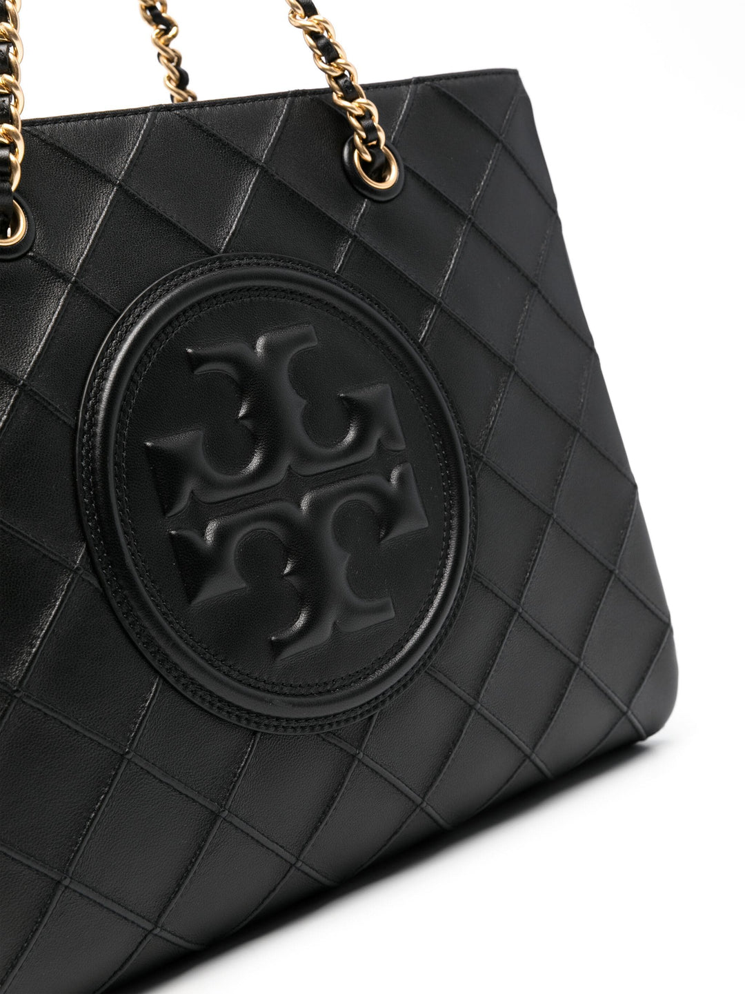 Accessories - TORY BURCH WOMEN Fleming Soft Chain Tote Black - 152337001_O/S - Ask Me Wear