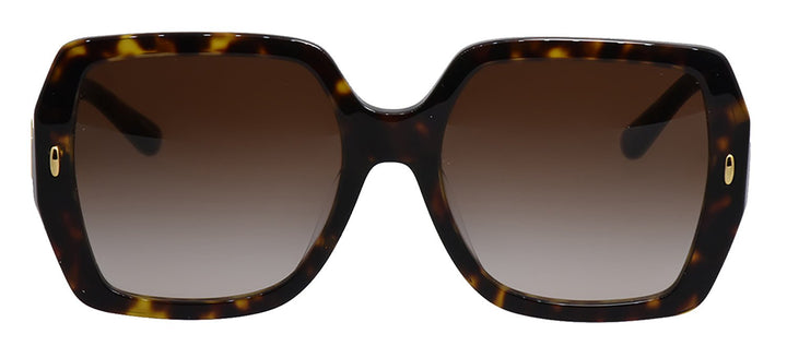 Tory BurchSunglasses - Tory Burch TY 7191U 172813 Square Plastic Tortoise Sunglasses with Brown Gradient Lens - TY_7191U_172813_54mm - Ask Me Wear