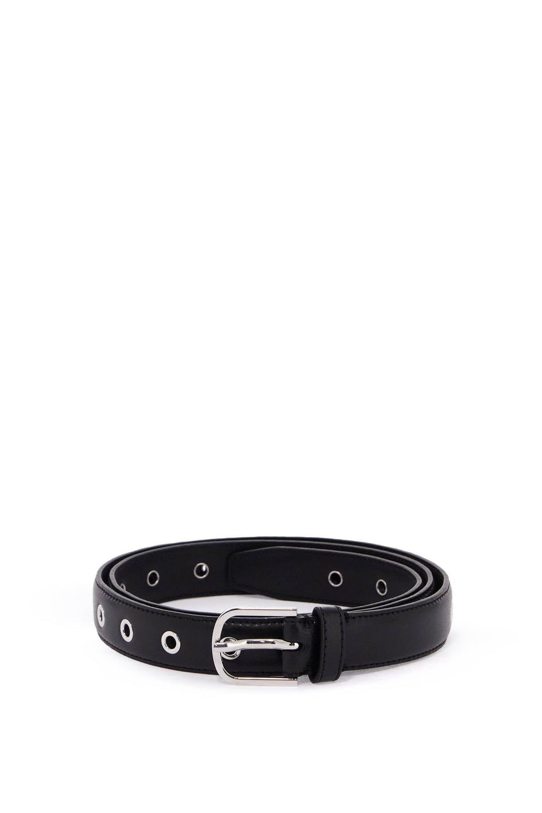 Belts - Toteme Belt With Eyelets - 242355ACR000001 - 001 - 80 - Ask Me Wear