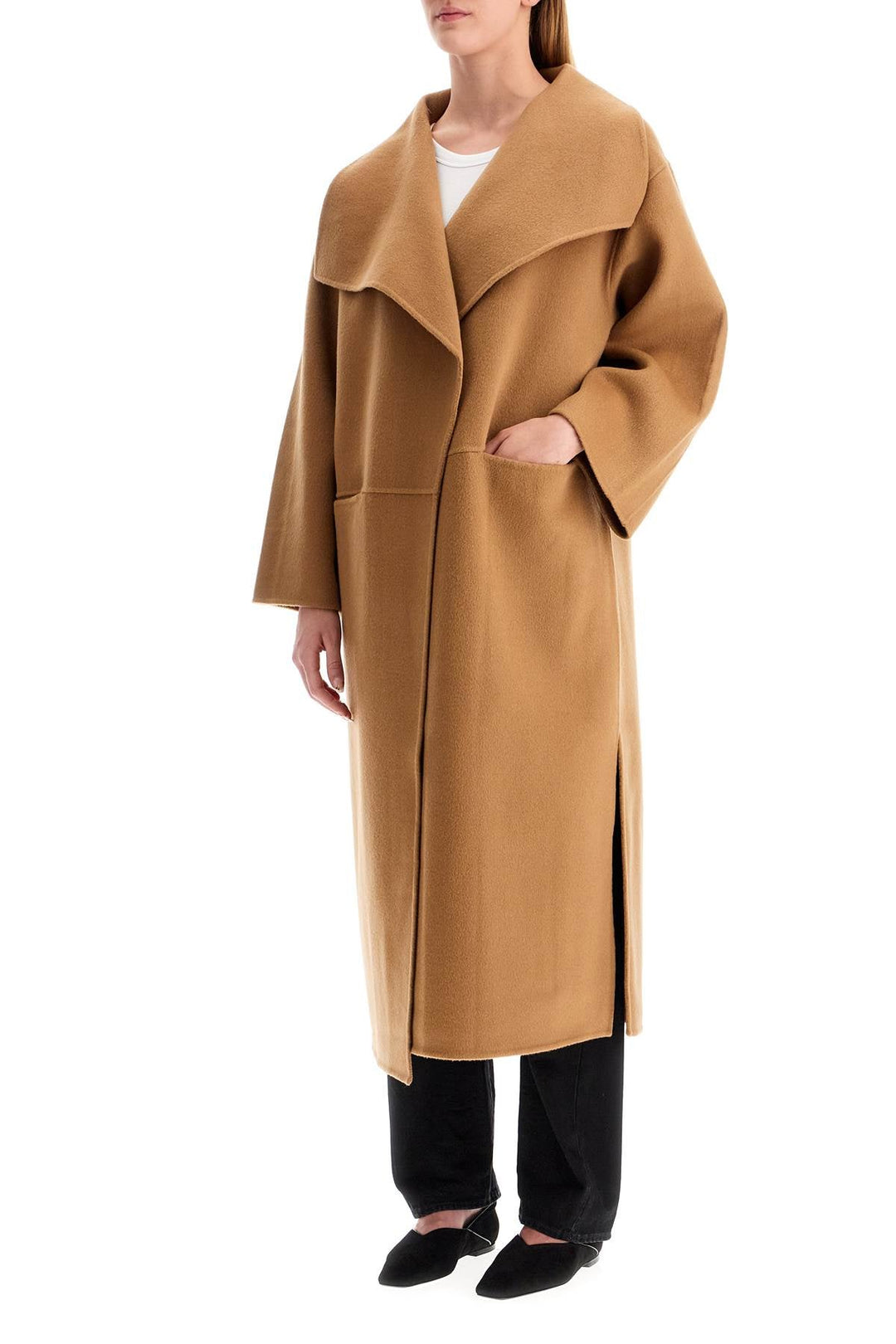 Clothing - Toteme Signature Wool - Cashmere Coat - 242355DCA000003 - 835 - m - Ask Me Wear