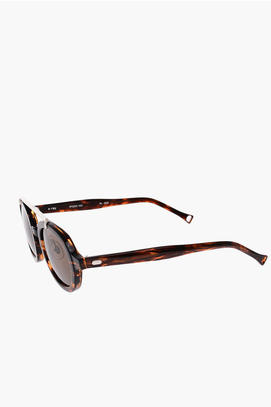 OAMC Turtle Printed Rounded Sunglasses