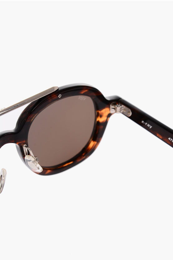 OAMC Turtle Printed Rounded Sunglasses