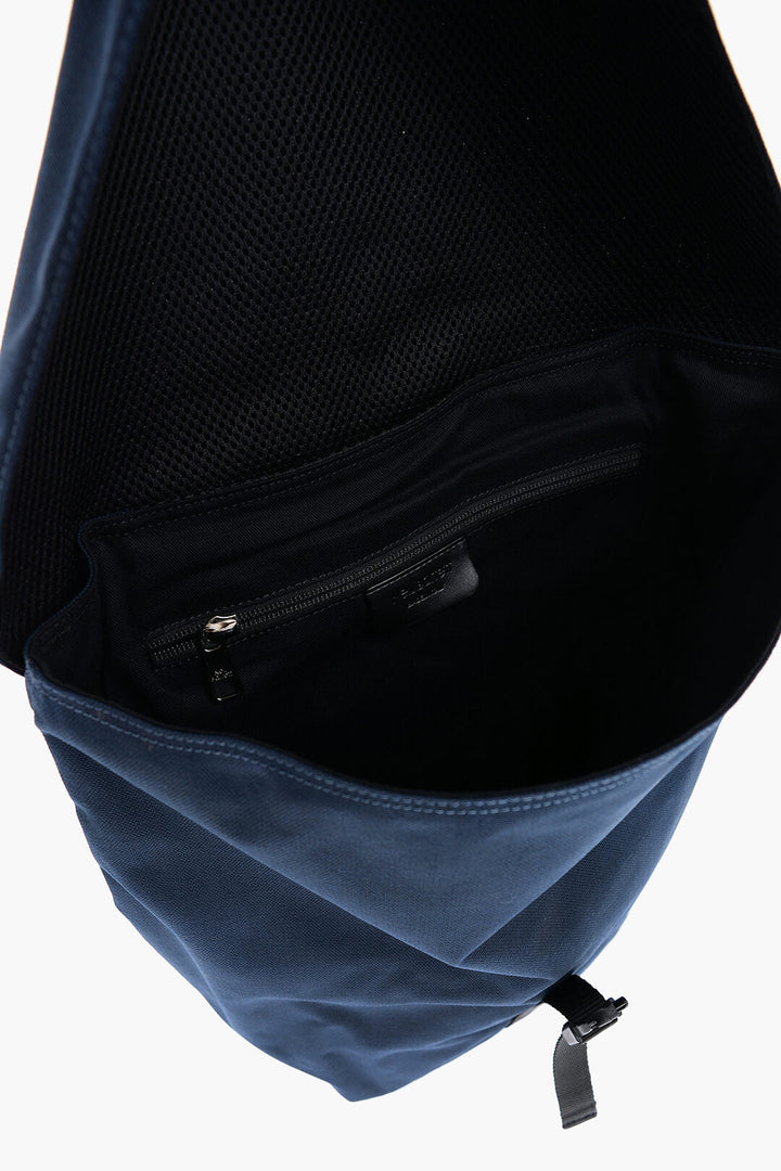 Neil Barrett Two-Tone Nylon CITY FLAP Backpack