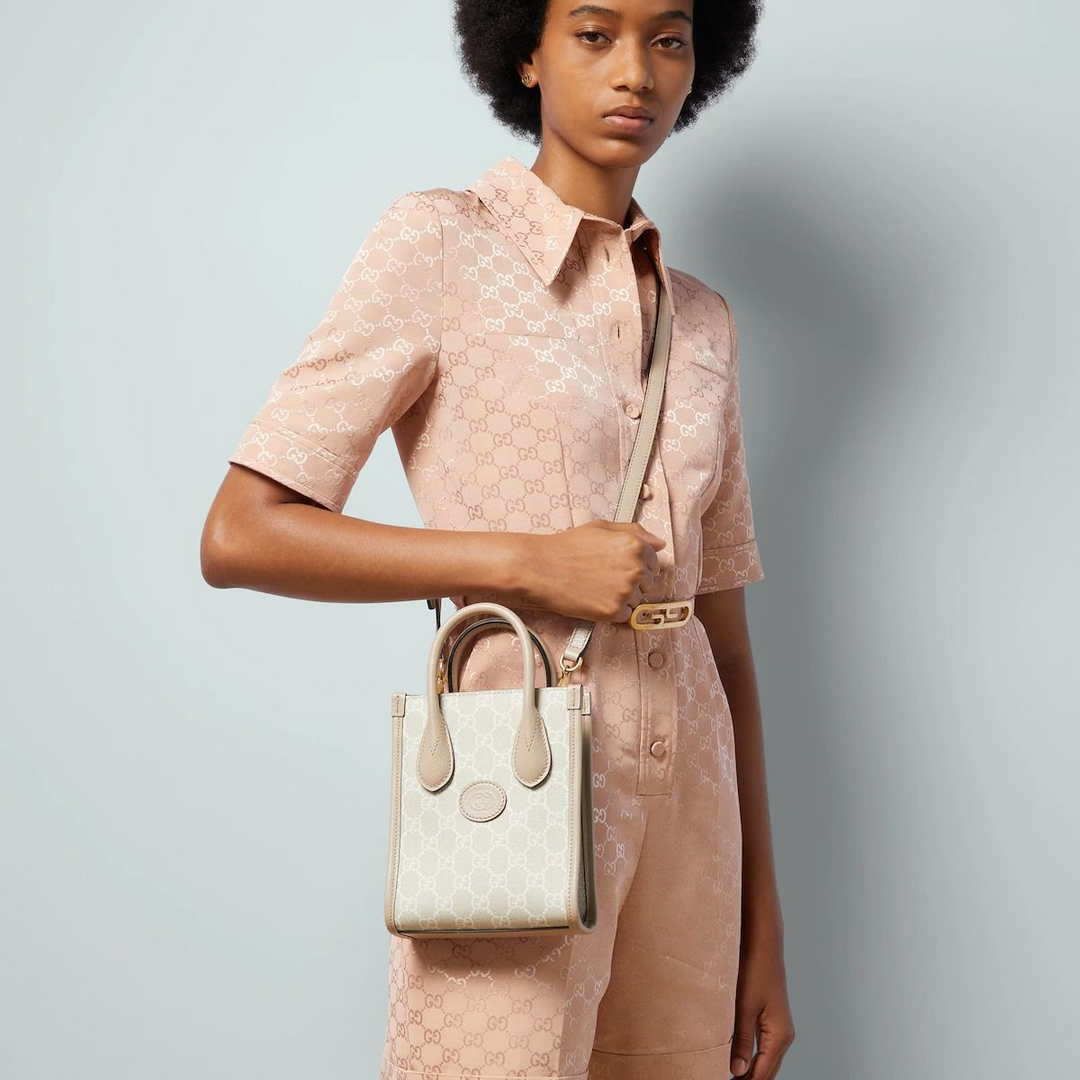Gucci Interlocking G Mini Tote Shoulder Bag