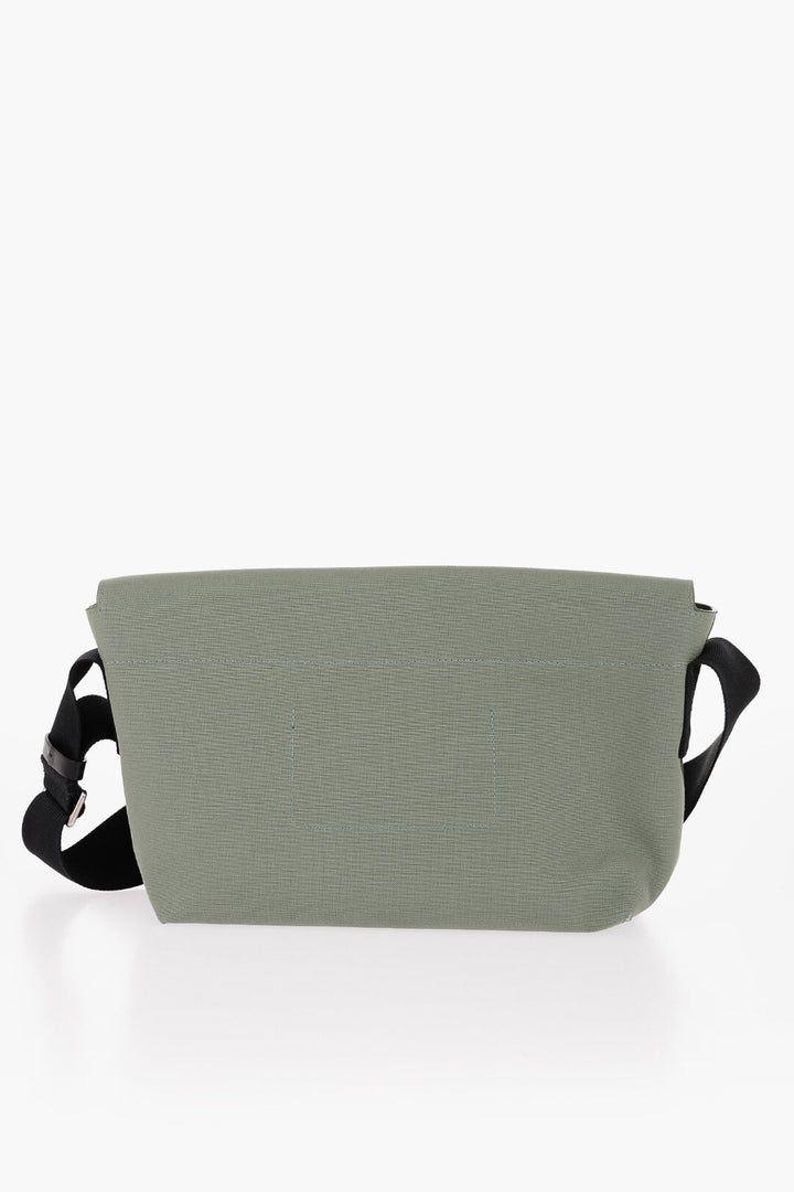 Jil Sander Utility Crossbody Bag with Snap Closure