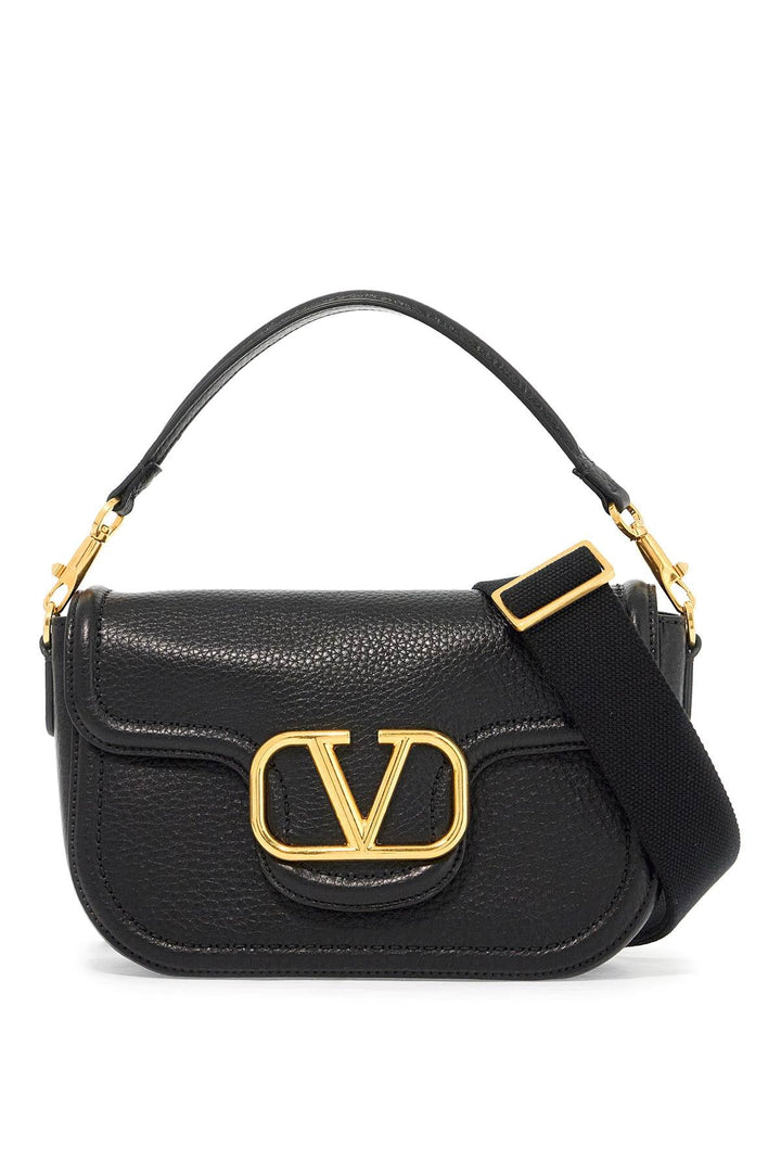 Bags - Valentino Garavani Alltime Hammered Leather Shoulder Bag - 242032ABS000013 - 0NO - os - Ask Me Wear