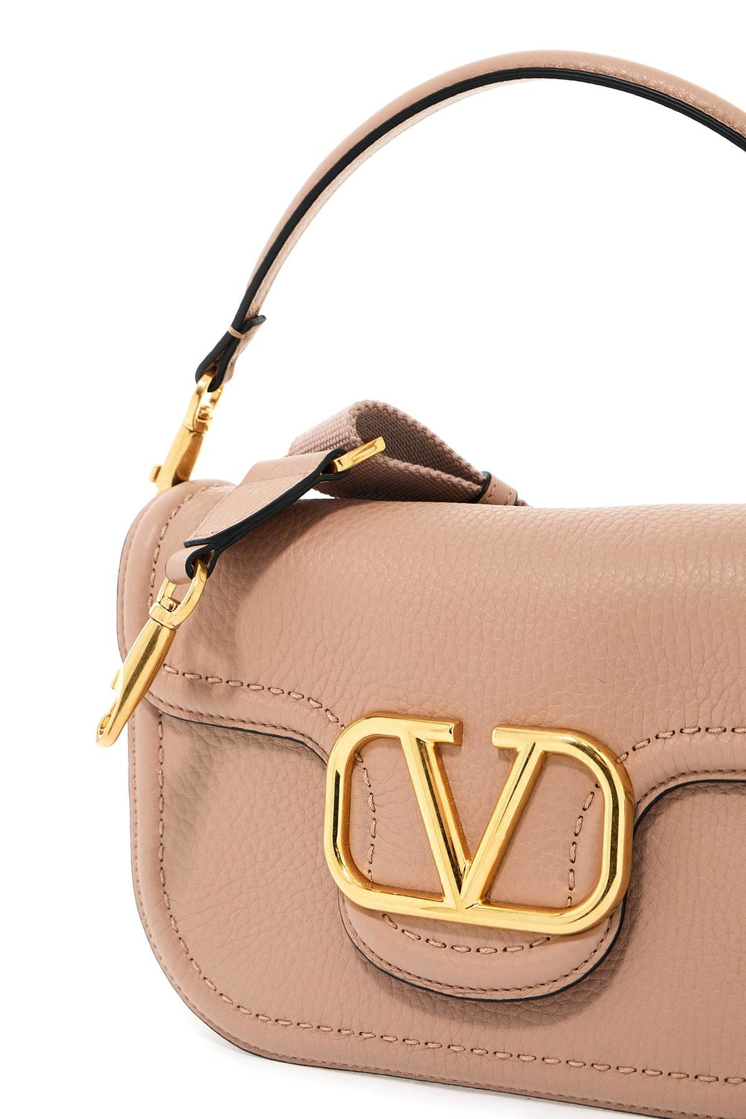 Bags - Valentino Garavani Alltime Hammered Leather Shoulder Bag - 242032ABS000013 - GF9 - os - Ask Me Wear