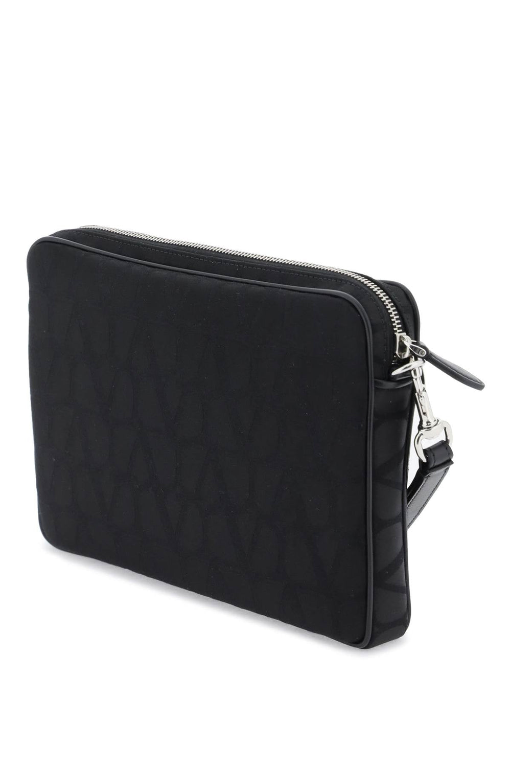 Bags - Valentino Garavani Black Iconographe Pouch - 242032FBS000003 - 0NO - os - Ask Me Wear