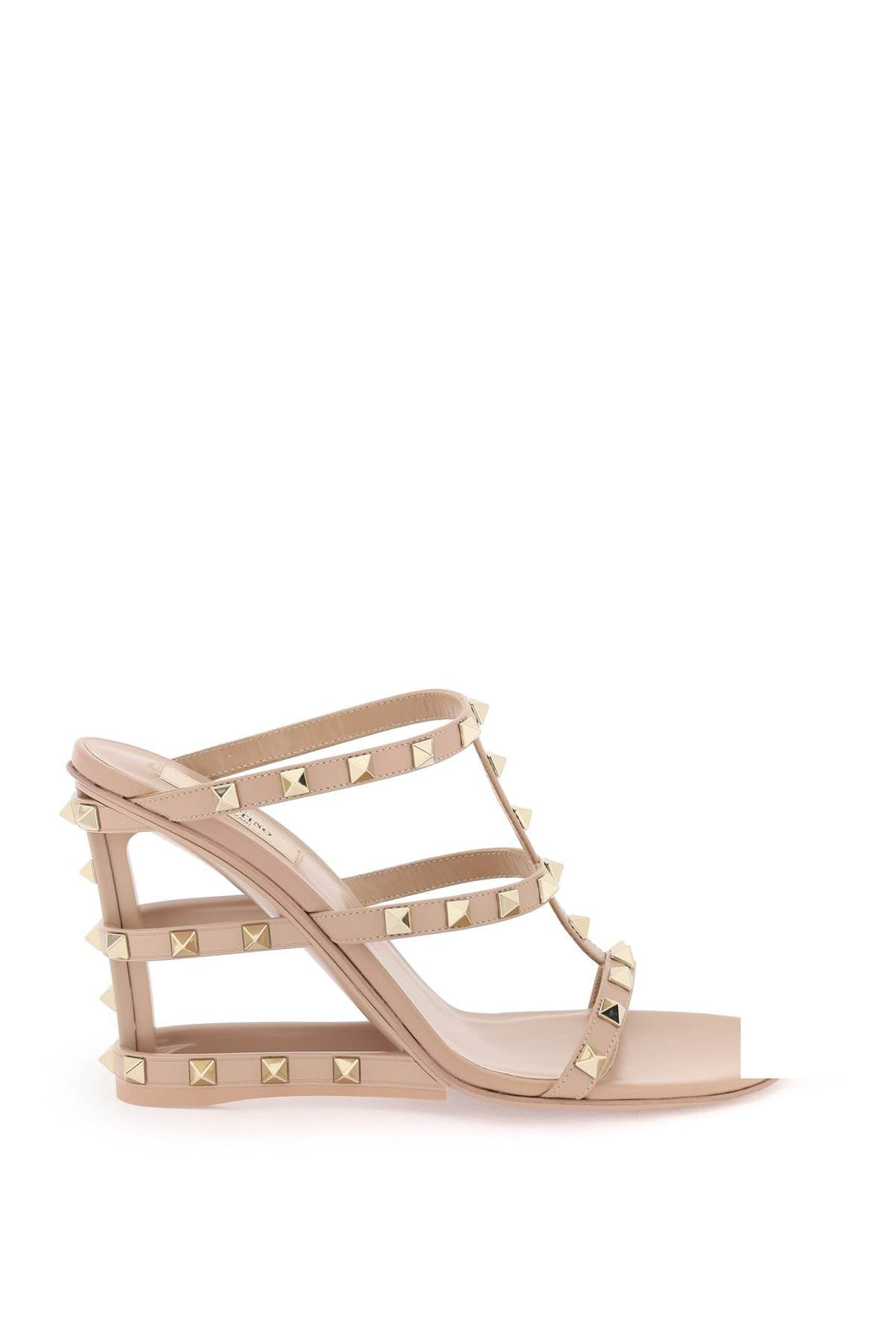 Shoes - Valentino Garavani Cut - Out Wedge Mules With - 241032NWE000003 - GF9 - 40 - Ask Me Wear