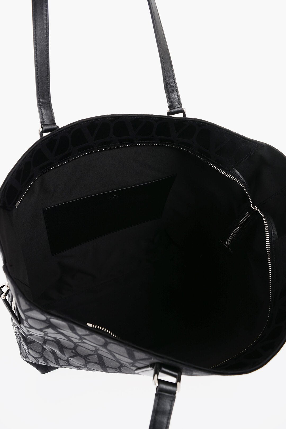 Other - Valentino GARAVANI Fabric Tote Bag with Leather Trims and All - Over Mon - GC120240600318 - Ask Me Wear