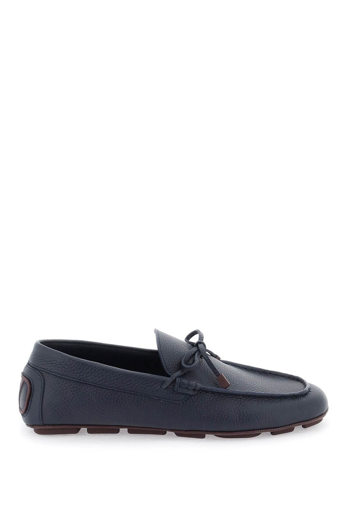 Shoes - Valentino Garavani Leather Loafers With Bow - 241032LMO000003 - M81 - 40 - Ask Me Wear