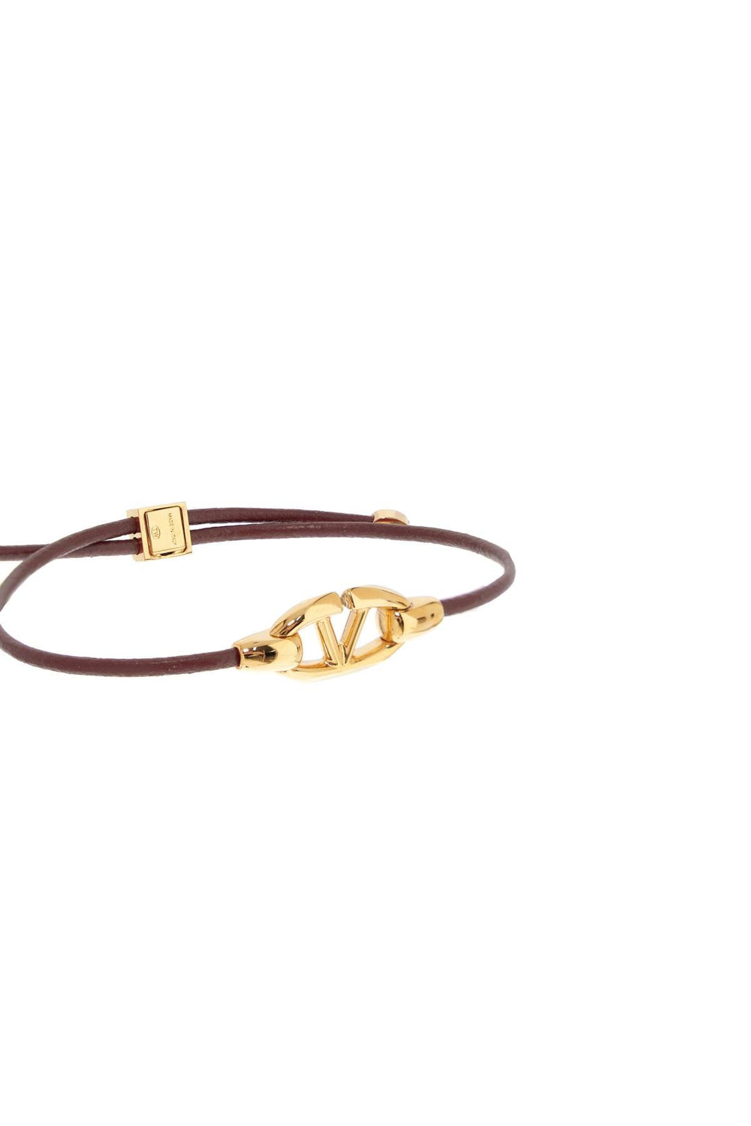 Bracelet - Valentino Garavani Leather Vlogo Bracelet 'the Bold - 242032AGL000006 - N58 - os - Ask Me Wear