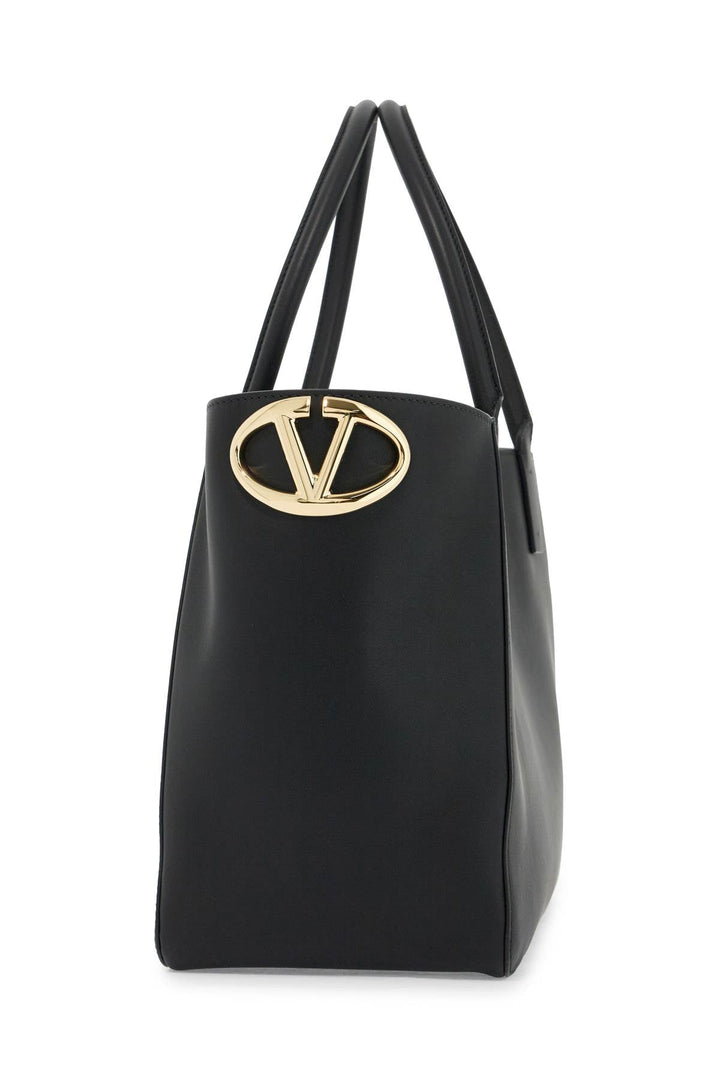 Bags - Valentino Garavani Nappa Calfskin Vlogo Side Tote Bag - 242032ABS000008 - 0NO - os - Ask Me Wear