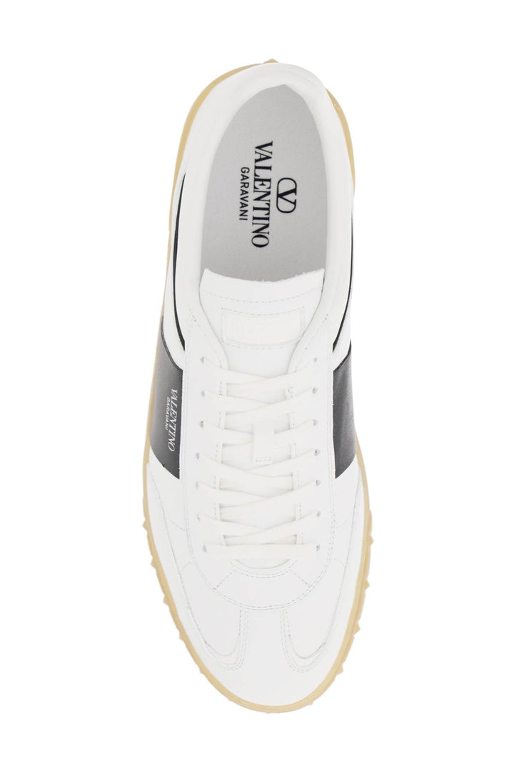 Shoes - Valentino Garavani Nappa Leather Low Top Upvillage Sneakers - 241032LSN000021 - A01A - 41 - Ask Me Wear