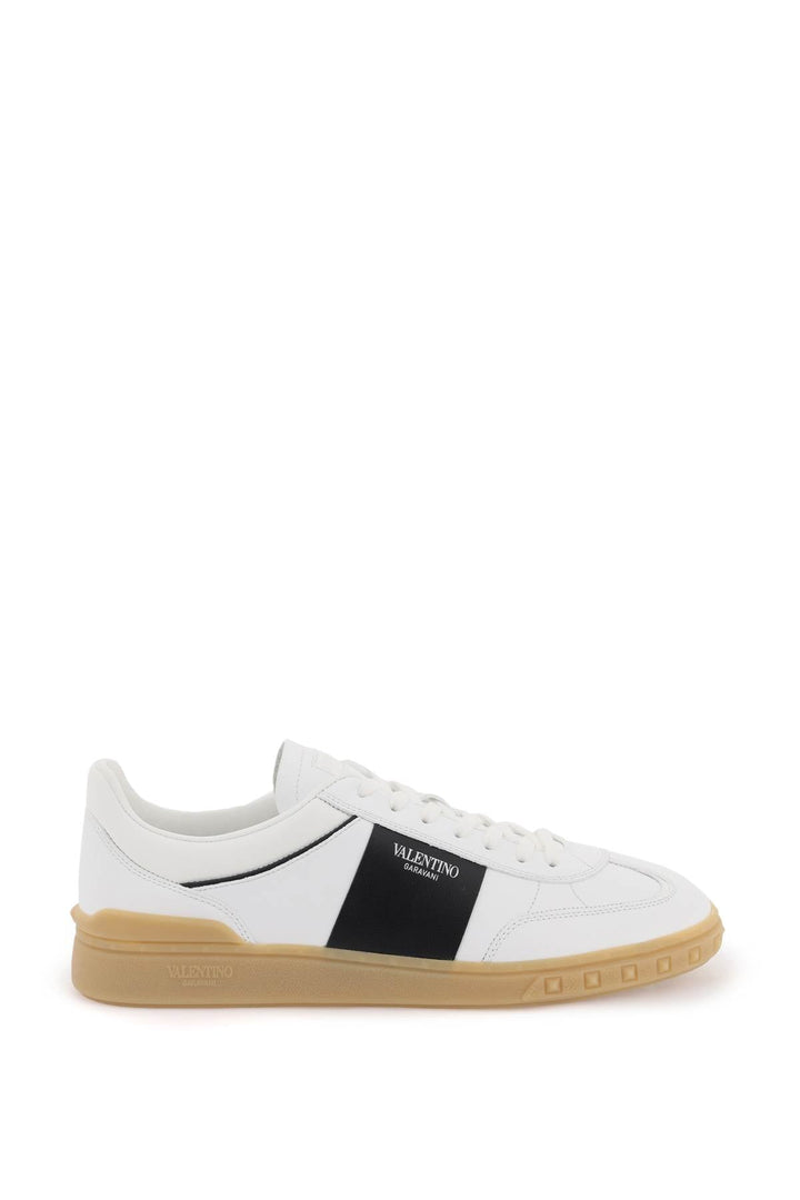 Shoes - Valentino Garavani Nappa Leather Low Top Upvillage Sneakers - 241032LSN000021 - A01A - 41 - Ask Me Wear