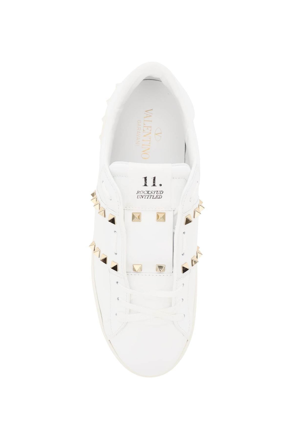 Shoes - Valentino Garavani Open Rockstud Untitled Sneaker - 232032LSN000001 - 0BO - 41 - Ask Me Wear